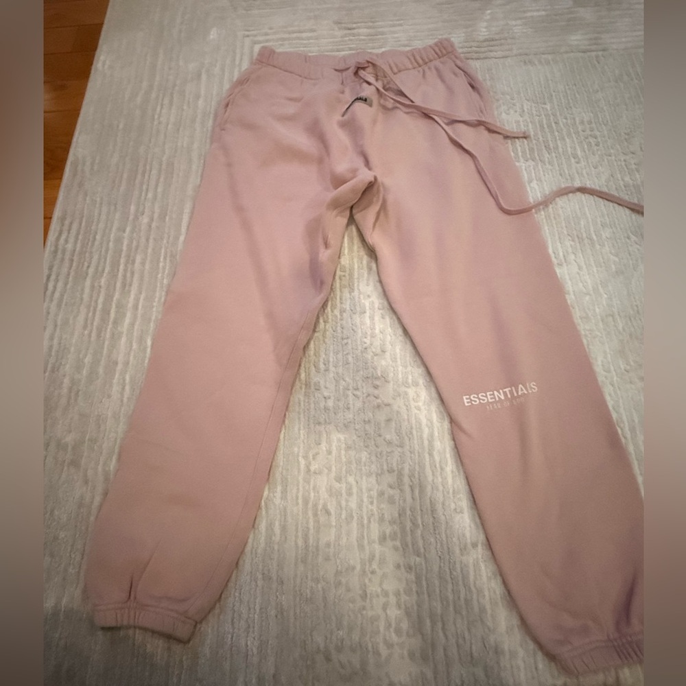 Fear of God Essentials Light Pink Sweatpants